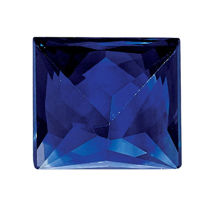 2.25mm Princess Blue Sapphire AA Quality
