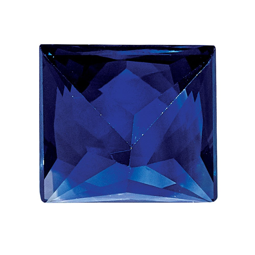 3mm Princess Blue Sapphire  AA Quality