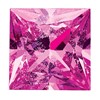 3mm Princess Pink Sapphire AA Quality