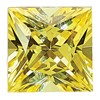 3mm Princess Canary Yellow Sapphire GEM Quality
