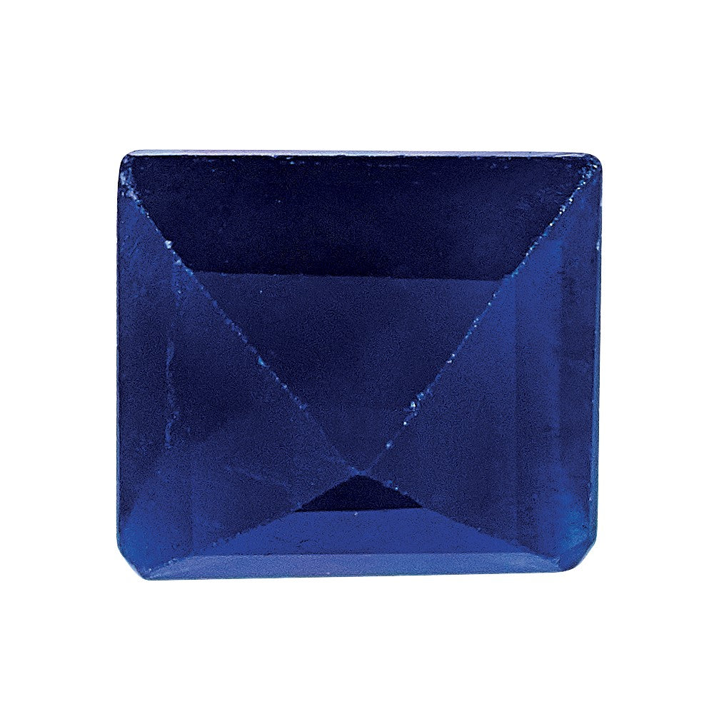 Blue Sapphire A Quality 3mm Square Step-Cut