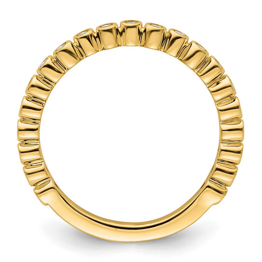 14k Stackable Expressions Diamond Ring