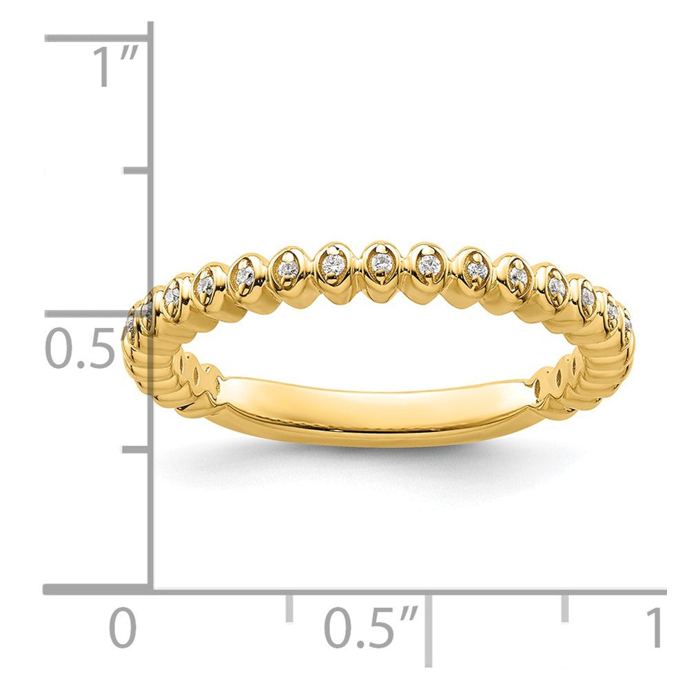 14k Stackable Expressions Diamond Ring