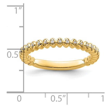 14k Stackable Expressions Diamond Ring