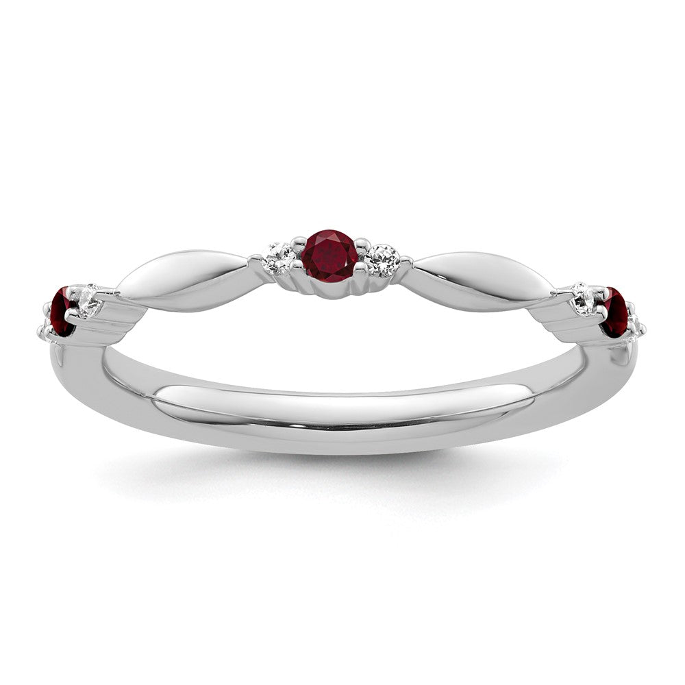 July Birthstone Rings;