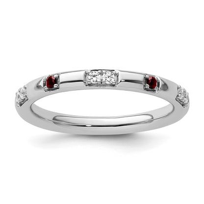 July Birthstone Rings;