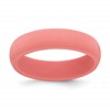 Silicone Coral 5.7mm Domed Band Size 10