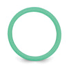 Silicone Mint Green 5.7mm Domed Band Size 7
