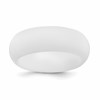 Silicone White 8mm Domed Band Size 11