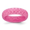Silicone Pink Mermaid Pattern 5.7mm Domed Band Size 10