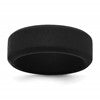 Silicone Black 8mm Band