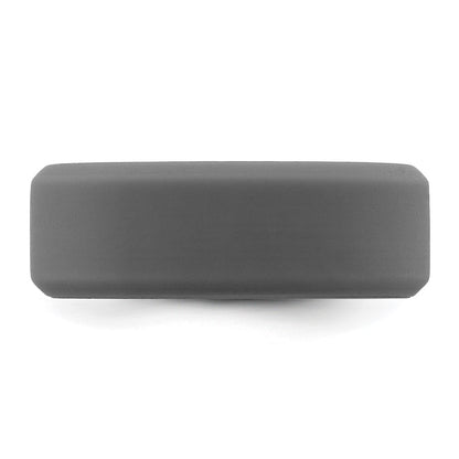 Silicone Dark Gray 8mm Band