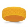 Silicone Metallic Gold 8.70mm Fish Scale Pattern Band