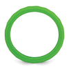 Silicone Light Green 8.70mm Fish Scale Pattern Band