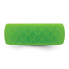 Silicone Light Green 8.70mm Fish Scale Pattern Band