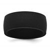Silicone Black 8.70mm Flat Edge Band