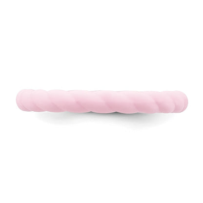 Silicone Lavender 3mm Braided Band