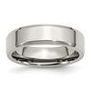 Chisel Stainless Steel Polished 6mm Beveled Edge Band