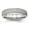 Chisel Stainless Steel Polished Laser Cut 6mm Band
