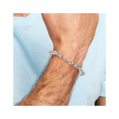 Chisel Stainless Steel Polished 9 inch Bracelet
