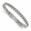 Chisel Stainless Steel Polished 8mm 8 inch Link Bracelet