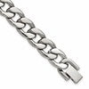 Chisel Stainless Steel Polished 8 inch Curb Link Bracelet