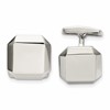 Chisel Stainless Steel Polished Cuff Links
