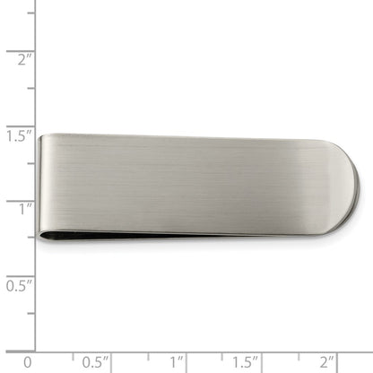 Chisel Stainless Steel Brushed Money Clip