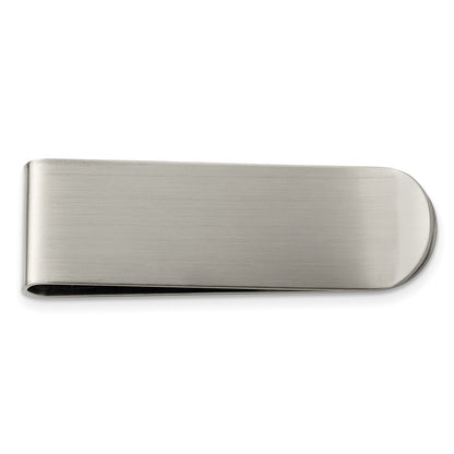 Chisel Stainless Steel Brushed Money Clip