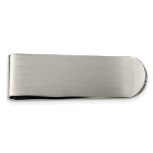 Chisel Stainless Steel Brushed Money Clip
