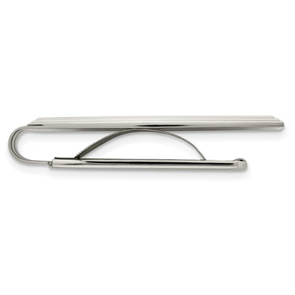 Chisel Stainless Steel Brushed and Polished Money Clip
