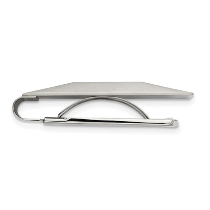Chisel Stainless Steel Brushed and Polished Money Clip