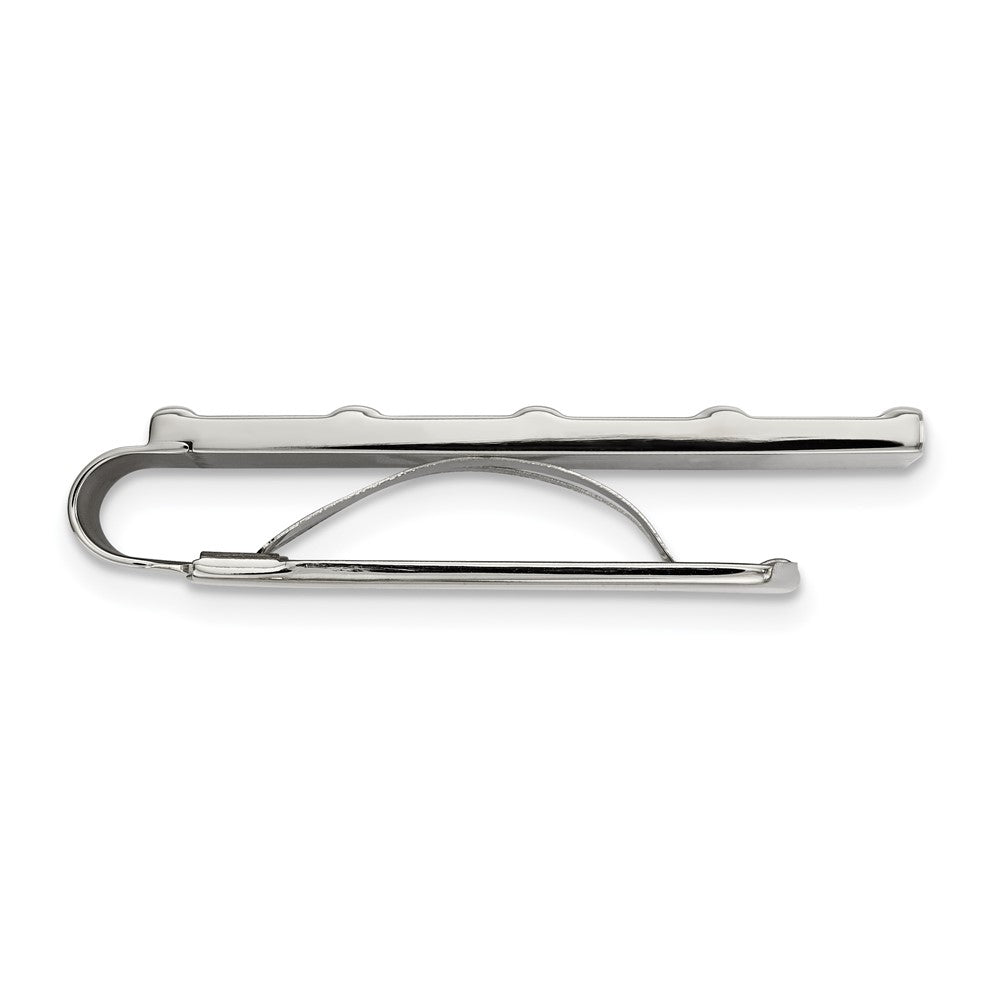 Chisel Stainless Steel Polished and Brushed Money Clip