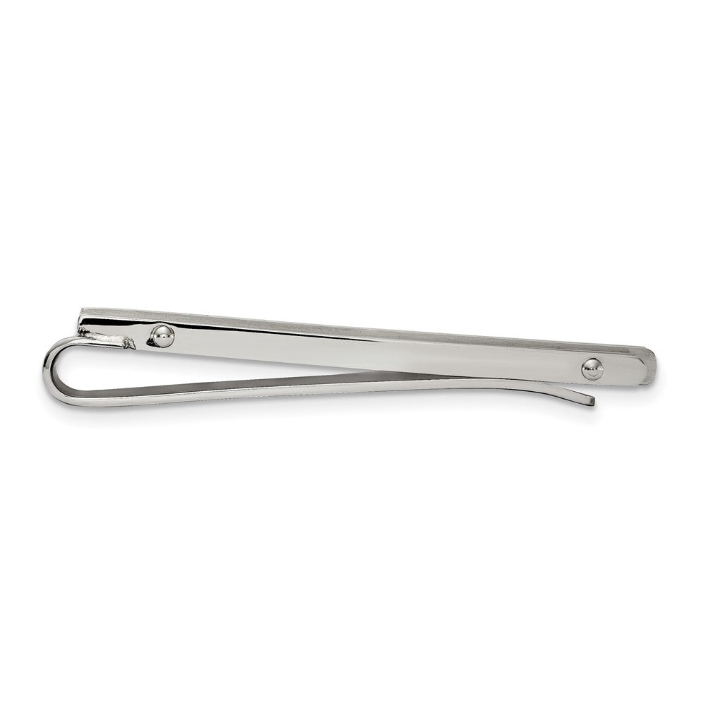 Chisel Stainless Steel Brushed and Polished Money Clip