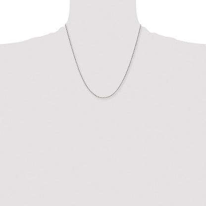 Chisel Stainless Steel Antiqued 2mm 20 inch Beaded Ball Chain