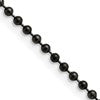 Chisel Stainless Steel Antiqued 2.4mm 30 inch Beaded Ball Chain
