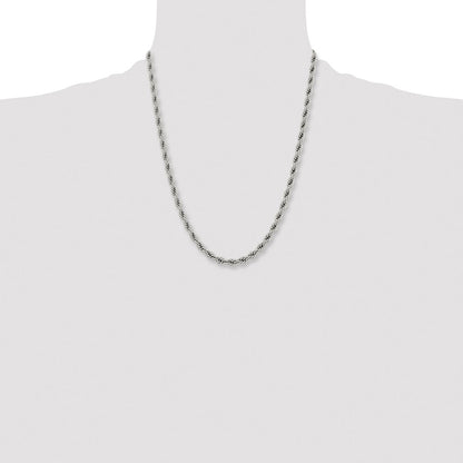 Chisel Stainless Steel Polished 6mm22 inch Rope Chain