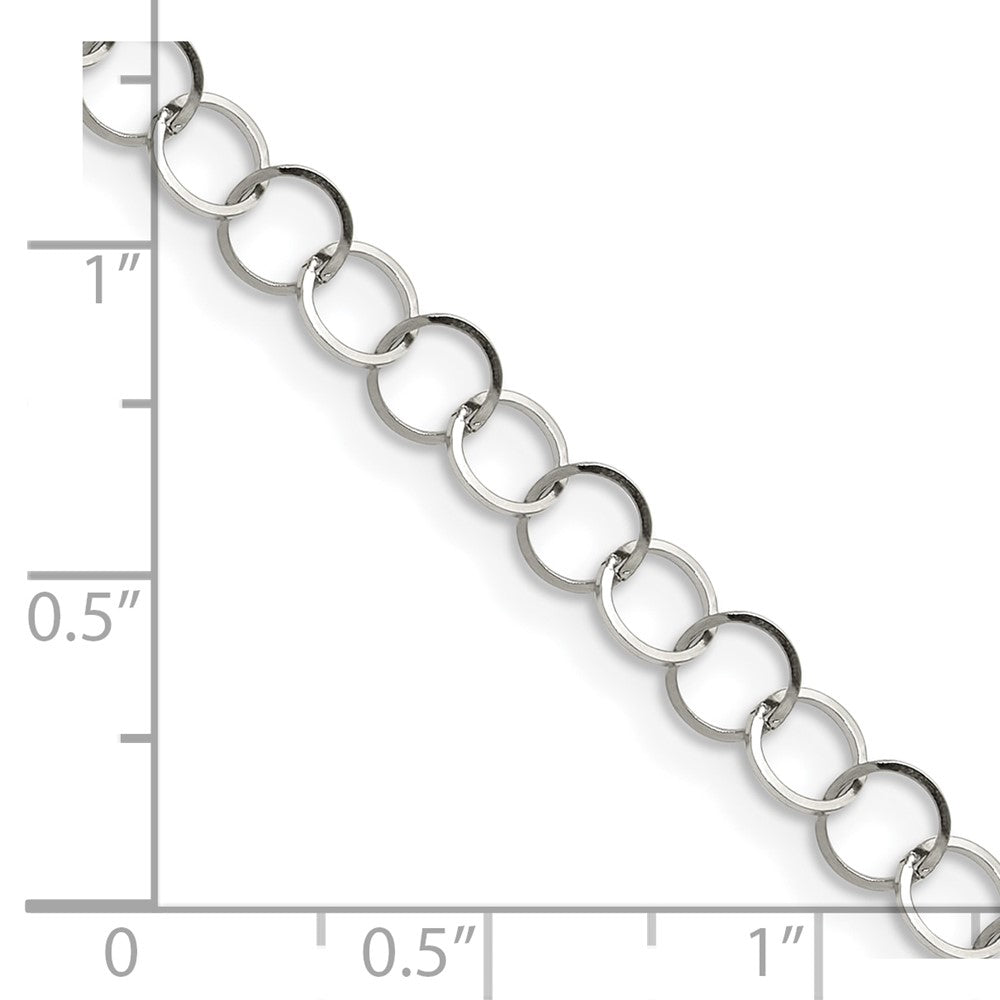 Chisel Stainless Steel Polished 22 inch Fancy Link Chain