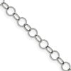 Chisel Stainless Steel Polished 6mm 22 inch Circle Link Necklace