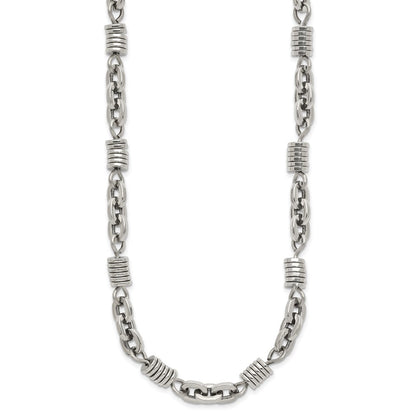 Chisel Stainless Steel Polished 20 inch Necklace