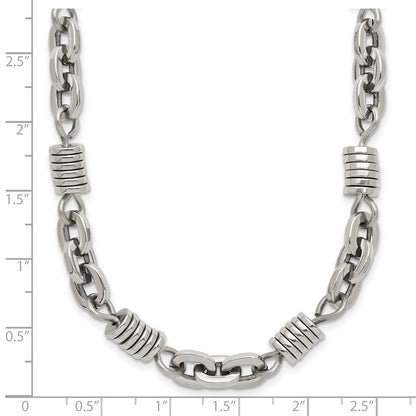 Chisel Stainless Steel Polished 20 inch Necklace