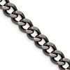 Chisel Stainless Steel Antiqued 6.7mm 24 inch Curb Chain