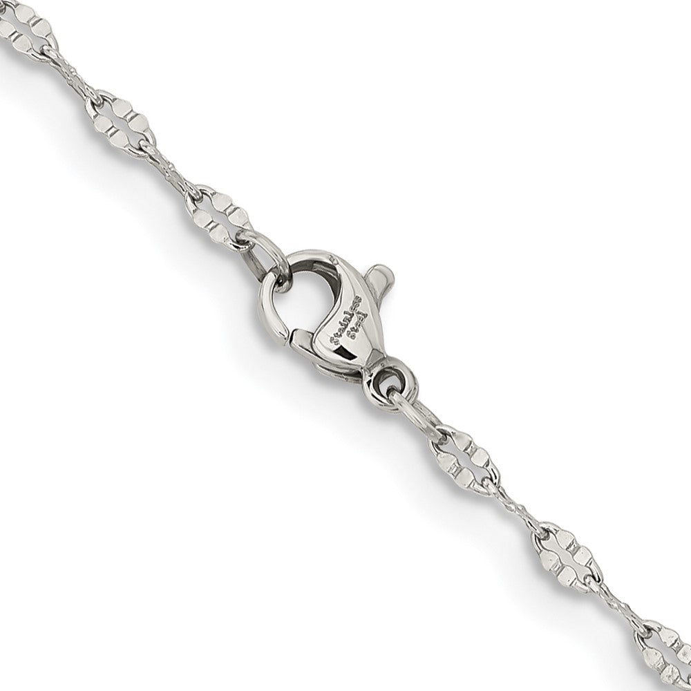 Chisel Stainless Steel Polished 16 inch Alternate Anchor Link Chain