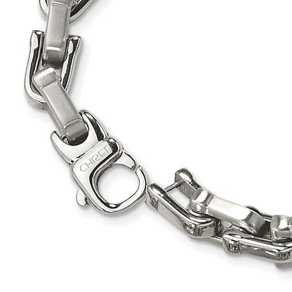 Chisel Stainless Steel Brushed and Polished 24 inch Necklace