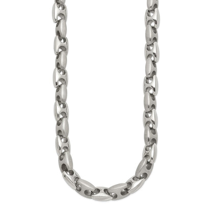 Chisel Stainless Steel Brushed and Polished 20 inch Necklace