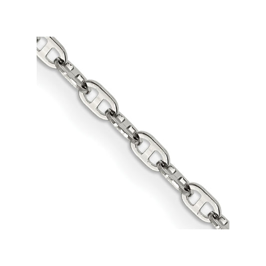 Chisel Stainless Steel Polished 2.75mm 22 inch Anchor Chain