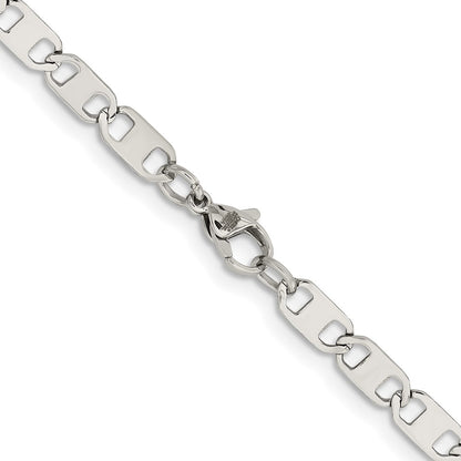 Chisel Stainless Steel Polished 5mm 20 inch Anchor Chain