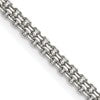 Chisel Stainless Steel Polished 3.1mm 16 inch Bismark Chain
