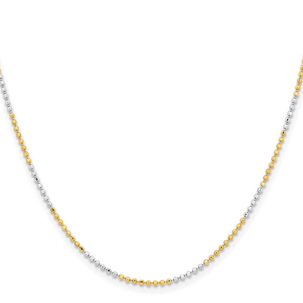 Chisel Two-tone Brass 1.00mm 20 inch Snake Chain