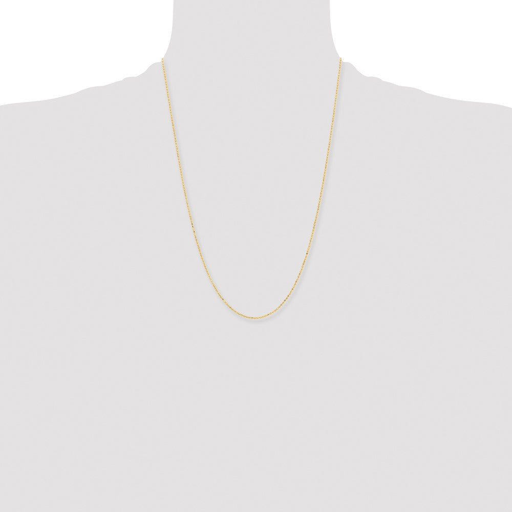 Chisel Gold-tone Brass 2.00mm Plated 20 inch Ball Chain